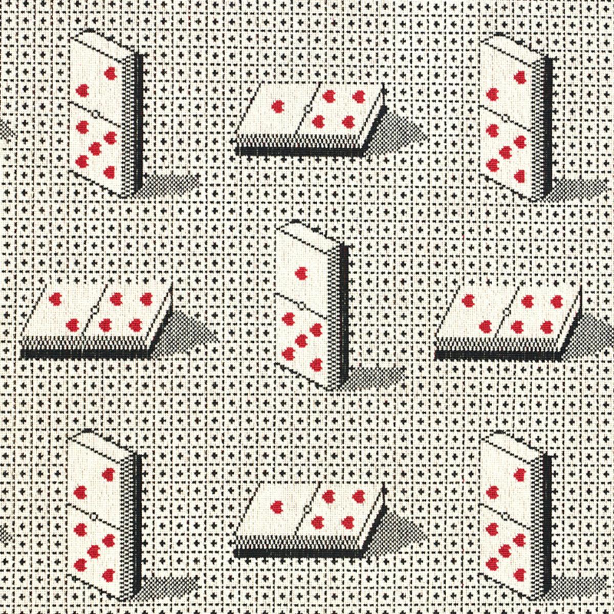 DOMINO EPINGLE BLACK