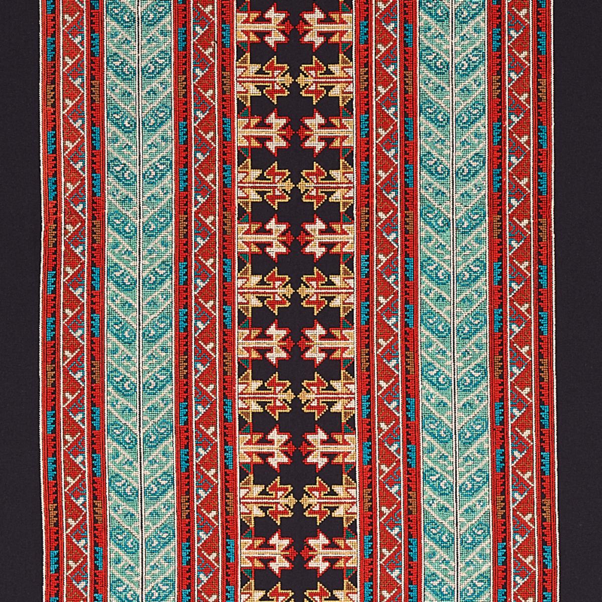 VINKA EMBROIDERY RED & BLACK