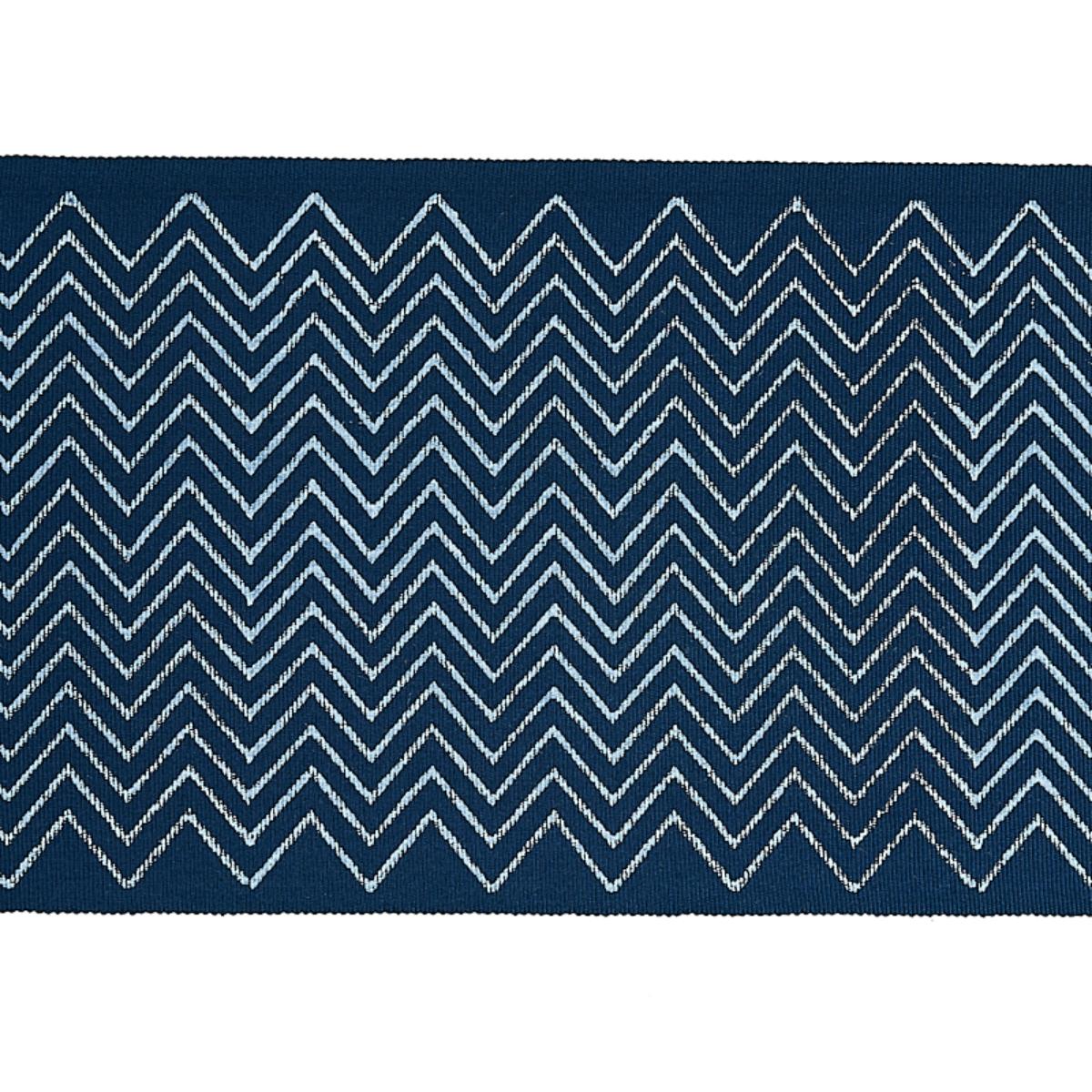LEORA HAND BLOCKED TAPE INDIGO