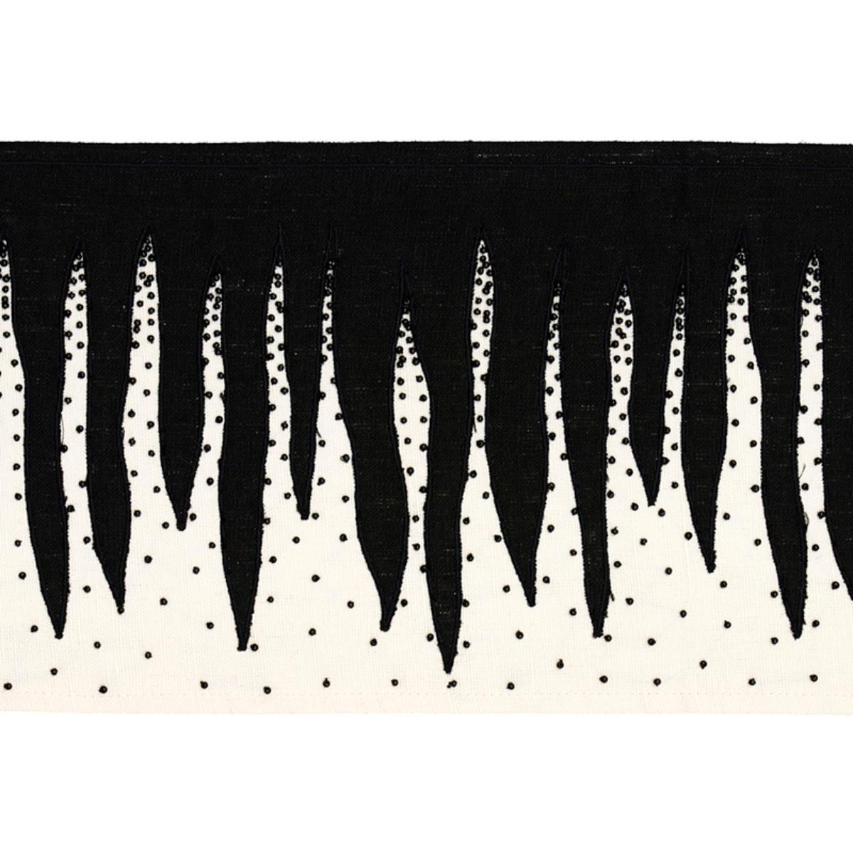 STALACTITE TAPE BLACK & WHITE