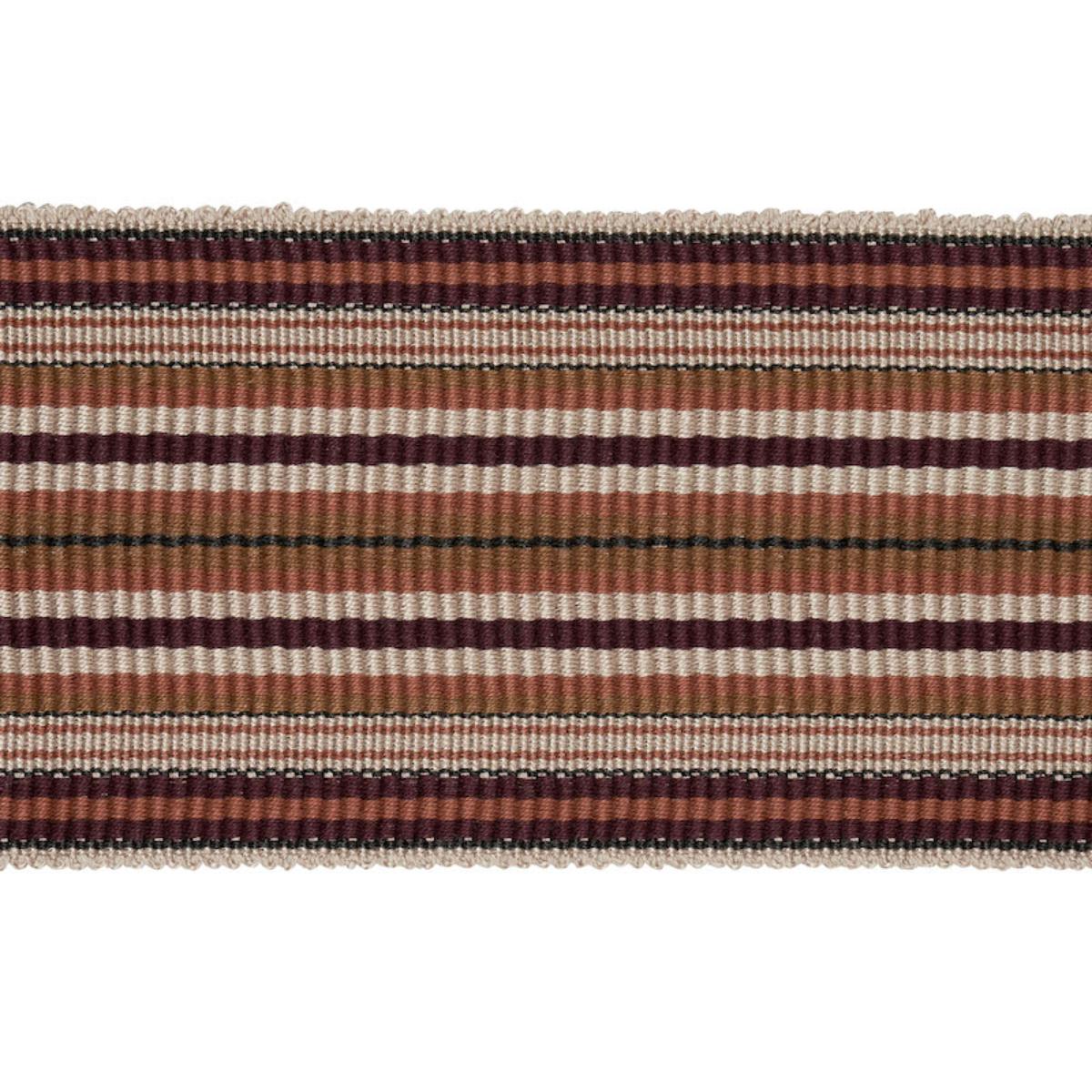 TOPAKI STRIPE TAPE WIDE AUBERGINE
