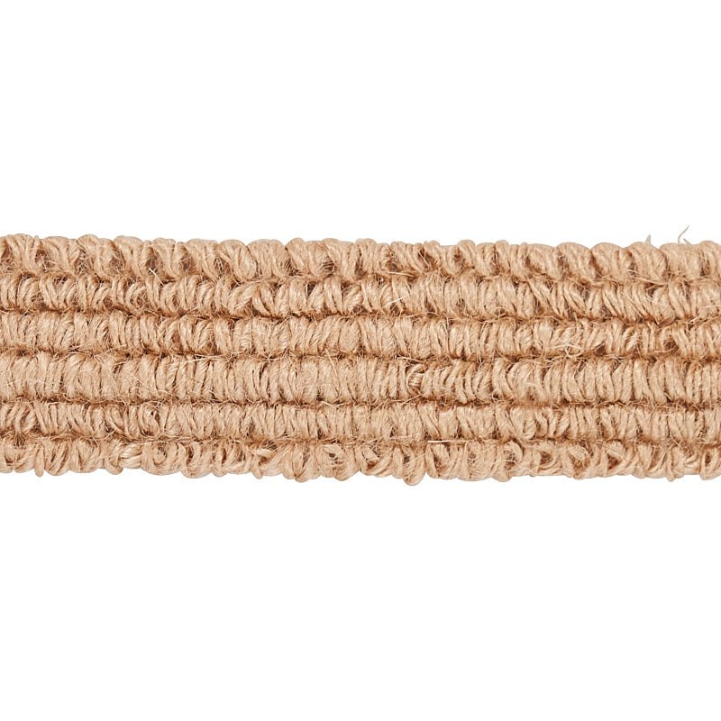Schumacher BARBA JUTE TAPE NATURAL Trim | Atlanta Fabrics