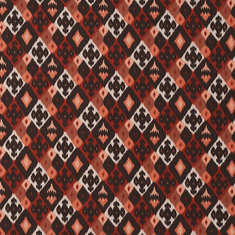 SASHA DIAMOND IKAT TERRACOTTA