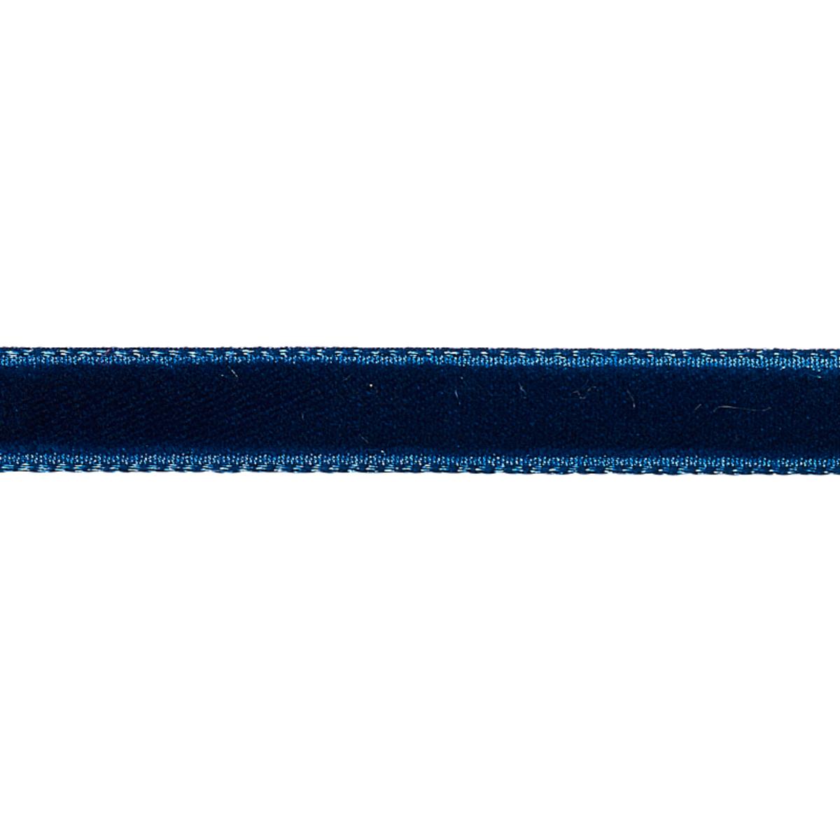 VELVET TAPE NARROW SAPHIRE