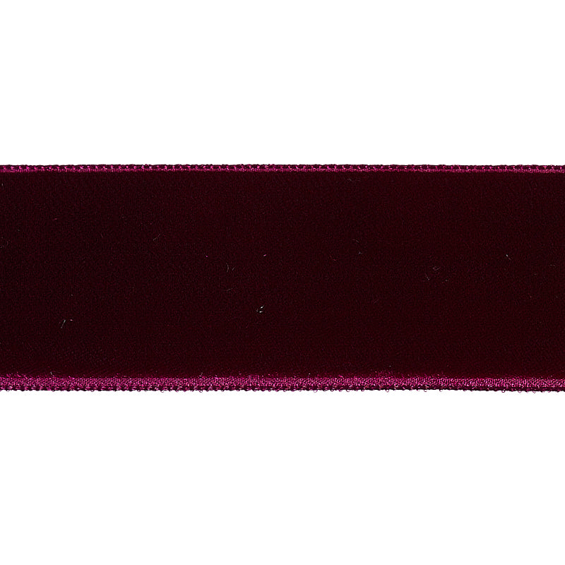 VELVET TAPE WIDE AUBERGINE