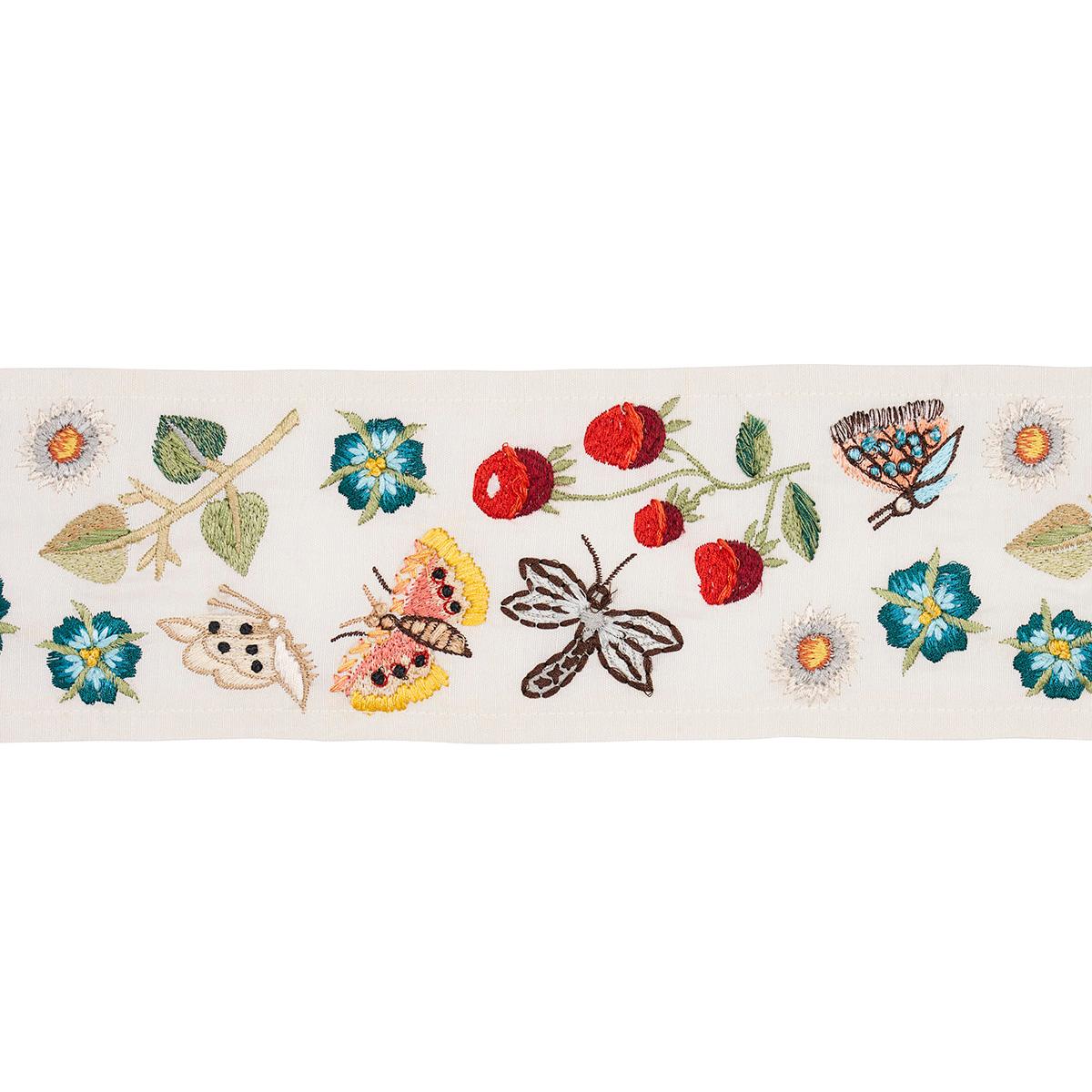 Royal Silk Embroidery TrimÂ Â  MULTI