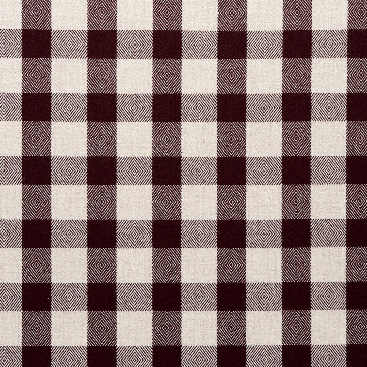 GALT WOOL CHECK PLUM