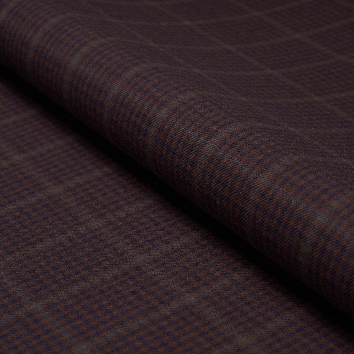 ALDRIDGE WOOL HOUNDSTOOTH BURGUNDY