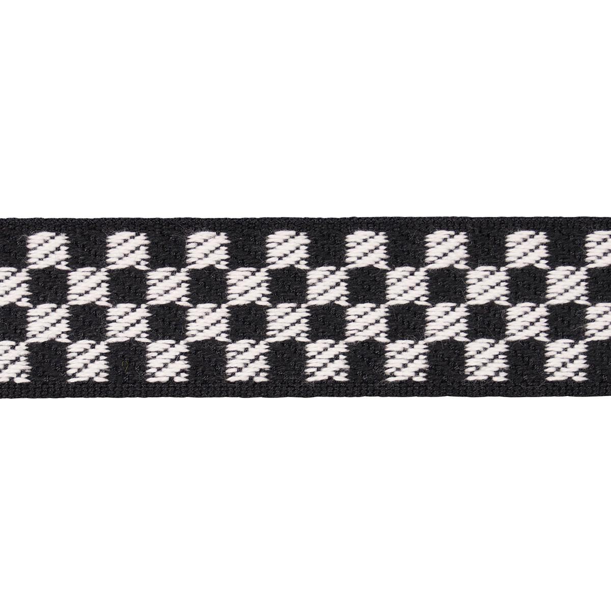 ZEE TAPE NARROW BLACK & IVORY