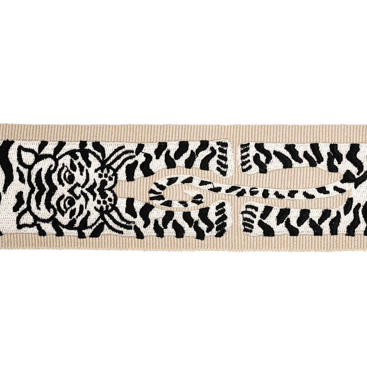 LE TIGRE EMBROIDERED TRIM NEUTRAL