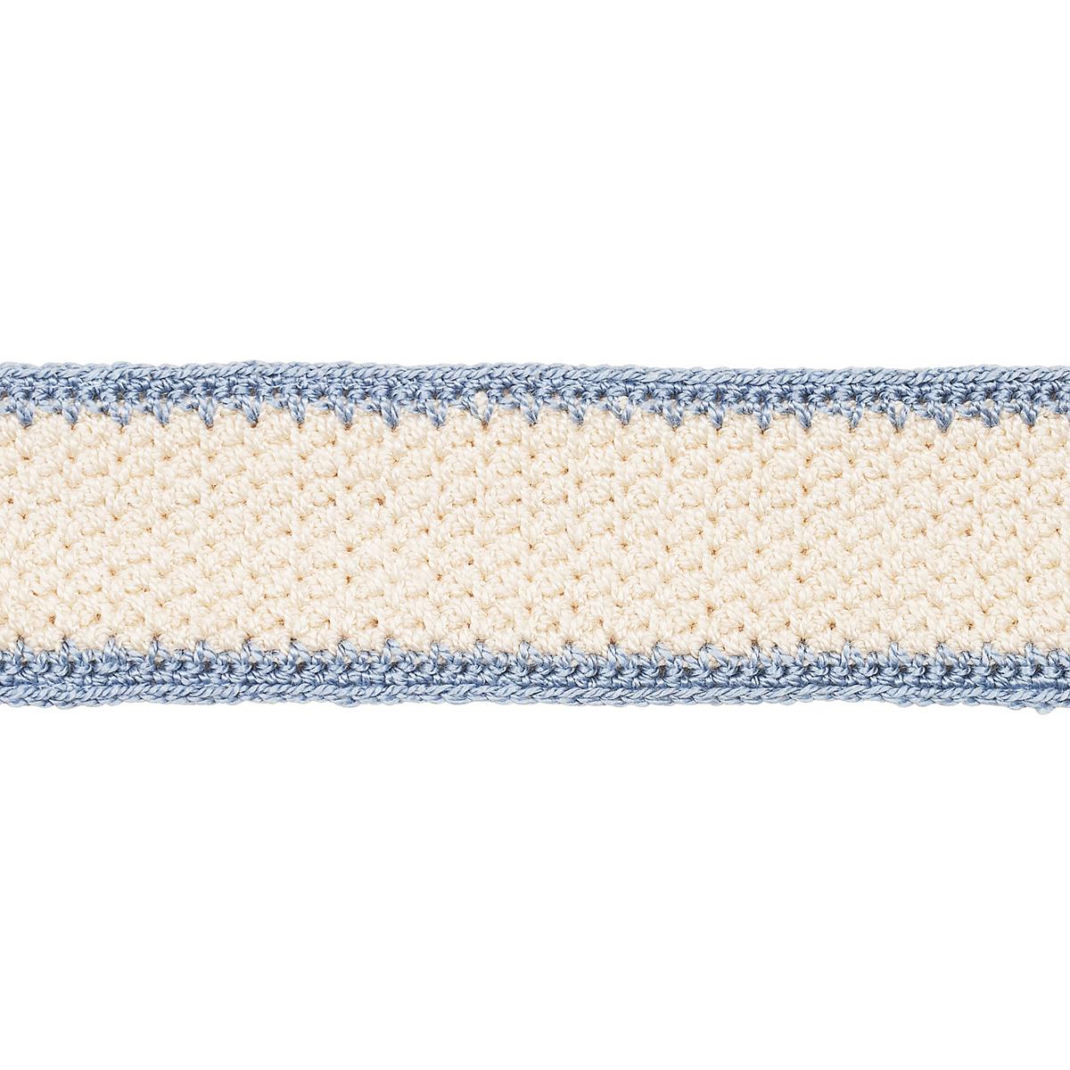 SYLVIA CROCHET TAPE CORNFLOWER