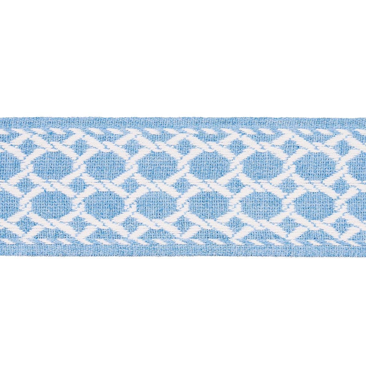 LATTICE INDOOR/OUTDOOR TAPE CHAMBRAY
