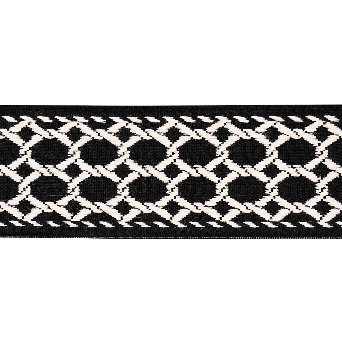 LATTICE INDOOR/OUTDOOR TAPE BLACK