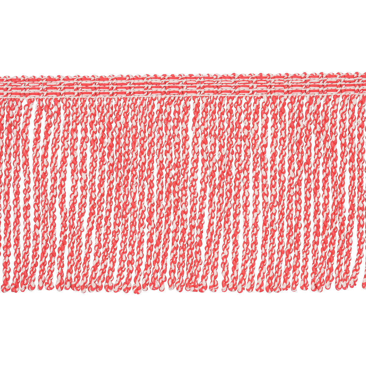 OUTDOOR BOULLION FRINGE TRIM CORAL