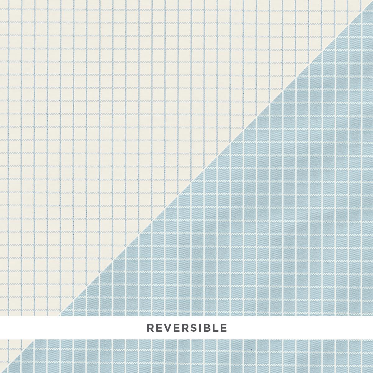 GEORGIE REVERSIBLE CHECK CHINA BLUE