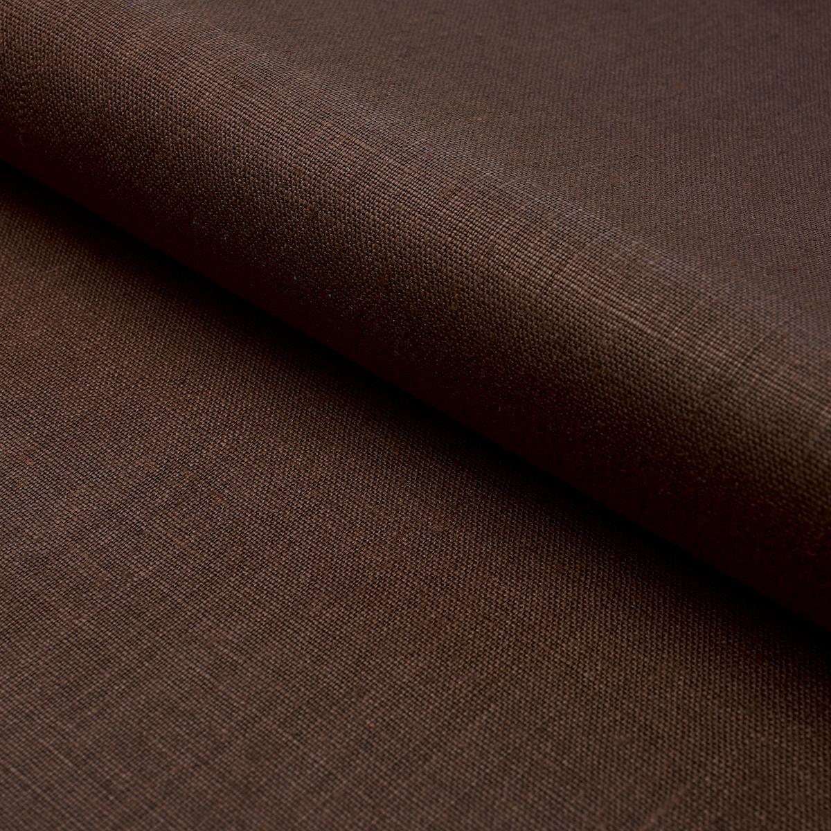 LEO GLAZED LINEN CHOCOLATE