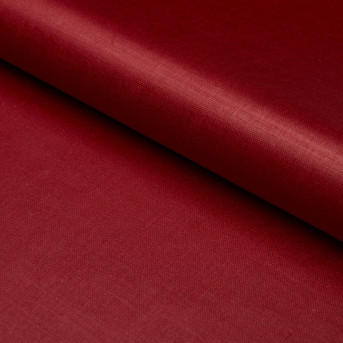 Red Linen Example PATENT LINEN RED – Charleston Fabrics