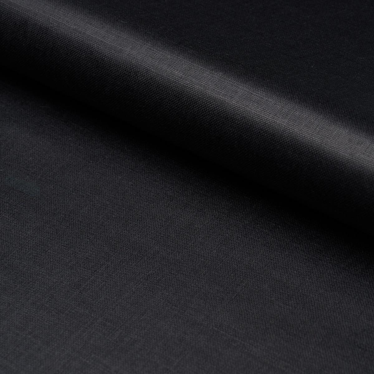 PATENT LINEN BLACK