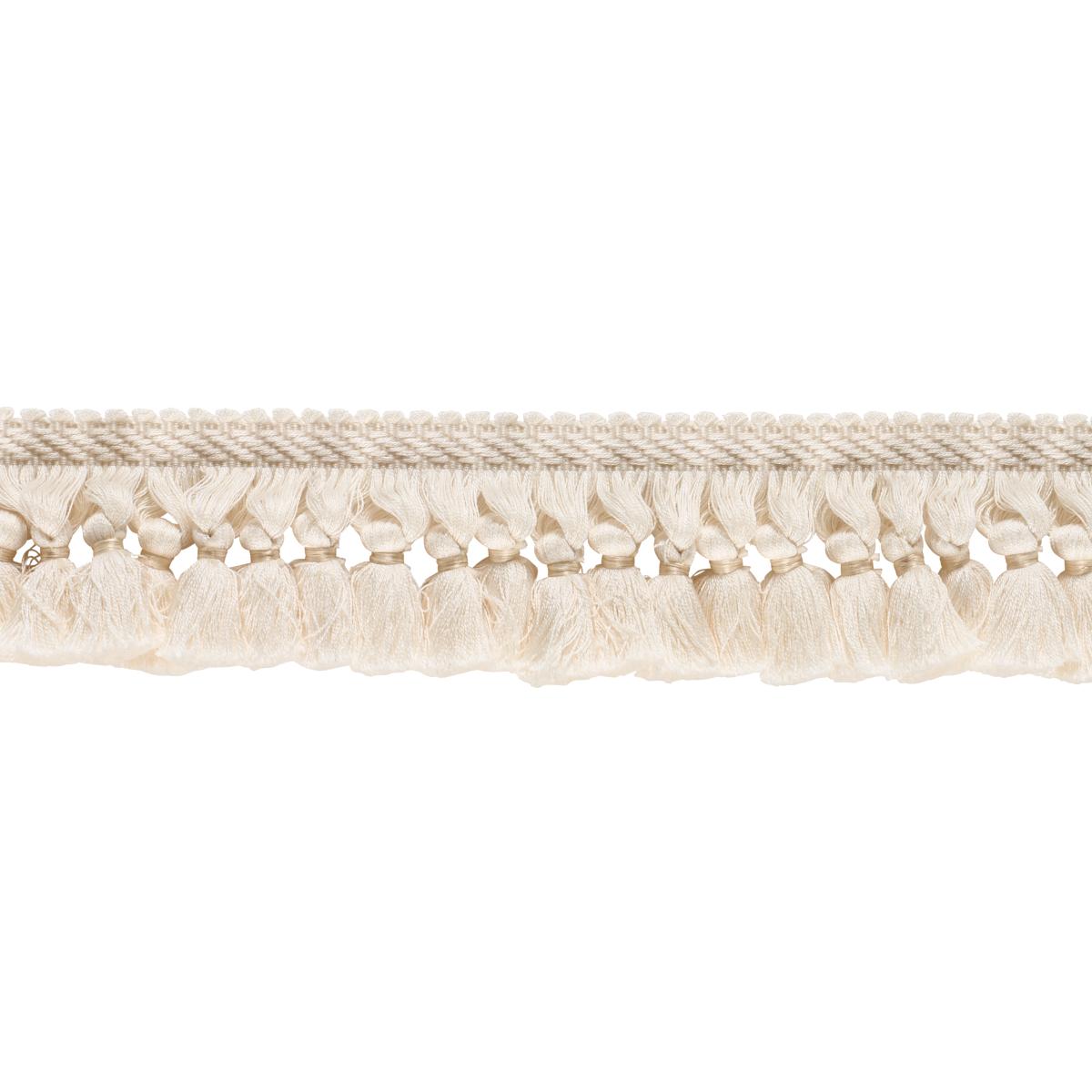 ROSALIND TASSEL TRIM IVORY