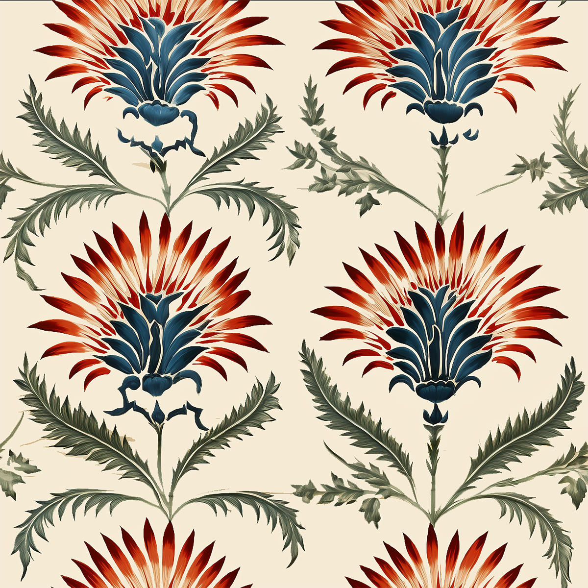 Atlanta Fabrics Alexandra Red Fabric | Atlanta Fabrics