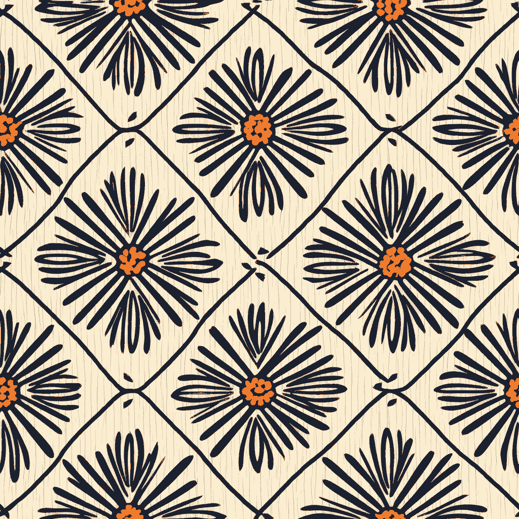 Atlanta Fabrics Balfour Orange Fabric | Atlanta Fabrics