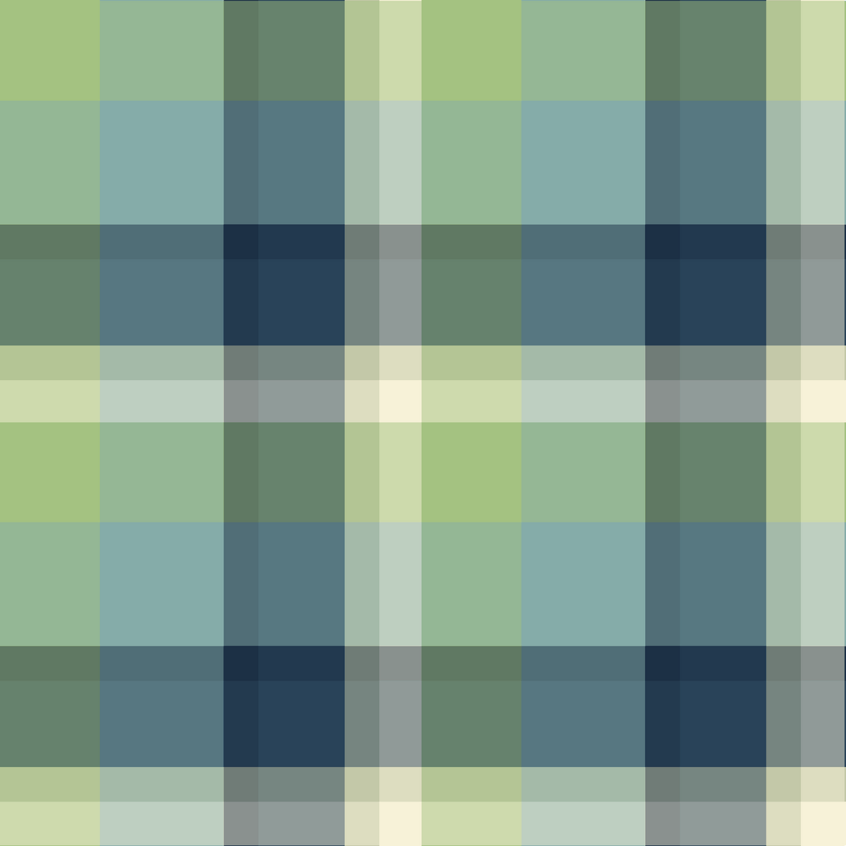Banjo Plaid Seafoam