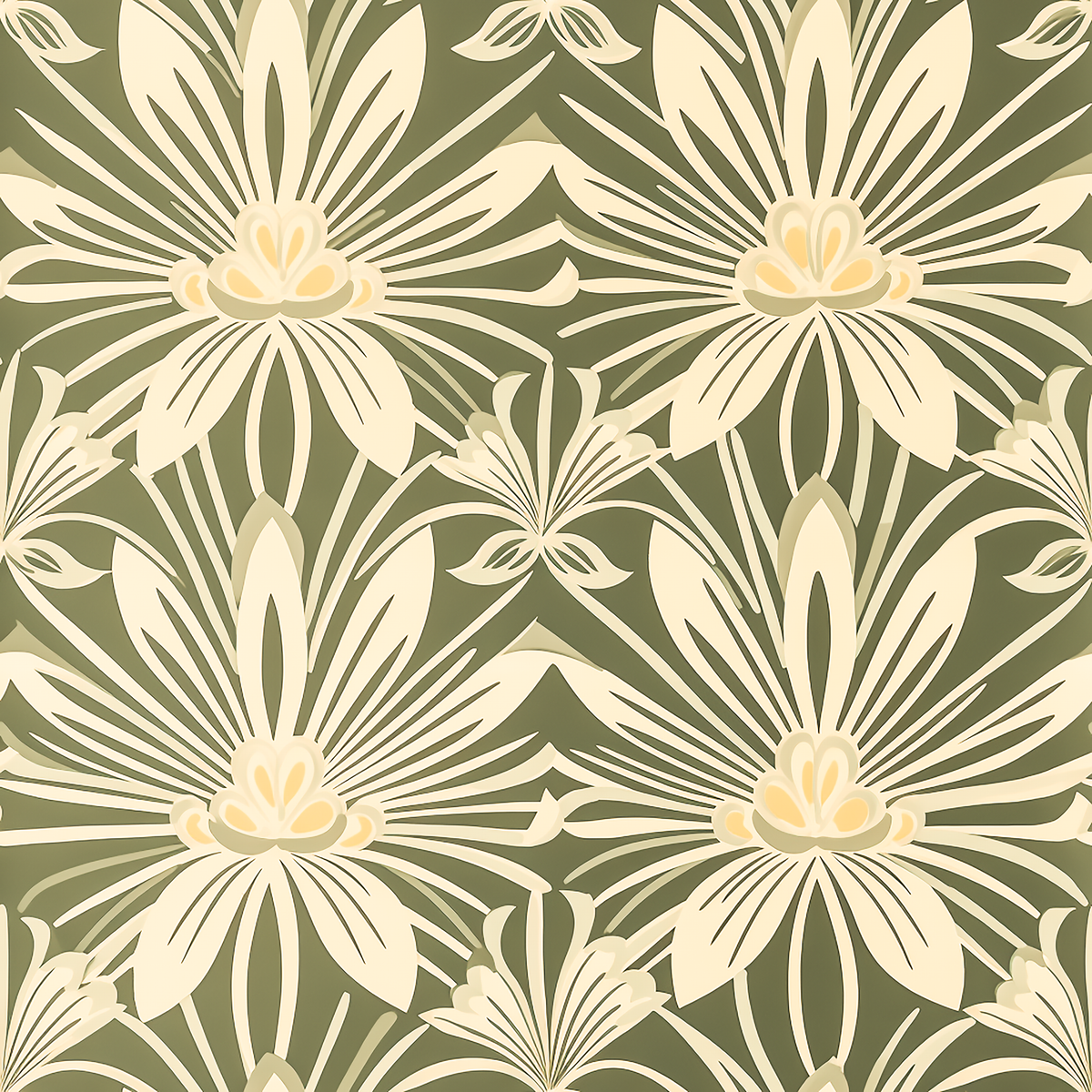 Atlanta Fabrics Barbier Basil Fabric | Atlanta Fabrics