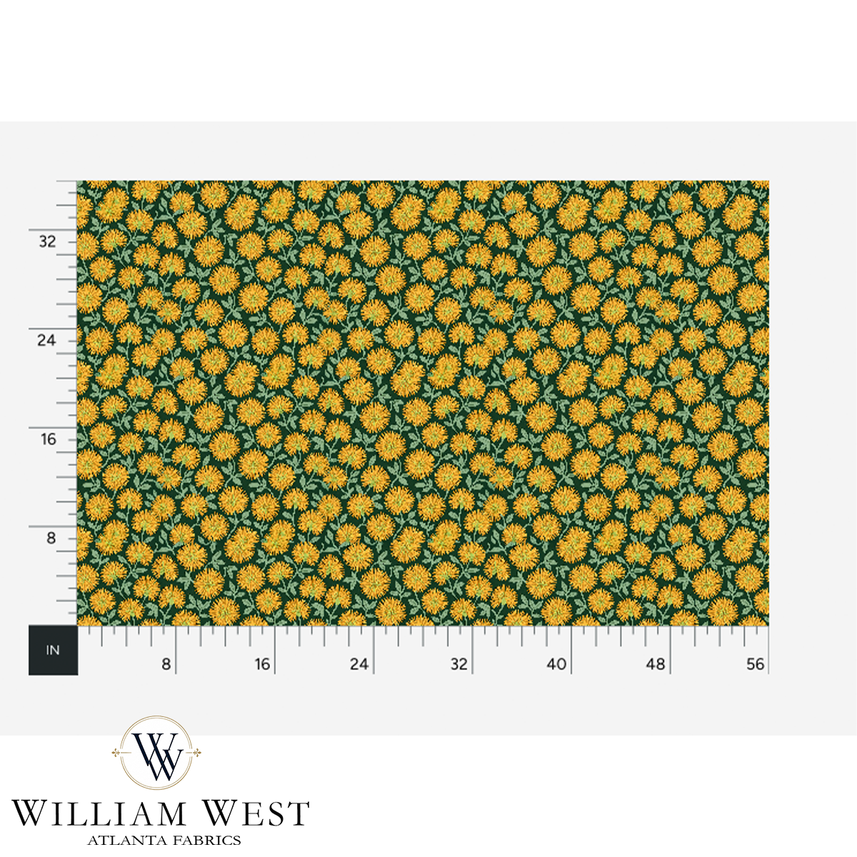 Atlanta Fabrics Best In Show Goldenrod Fabric | Atlanta Fabrics