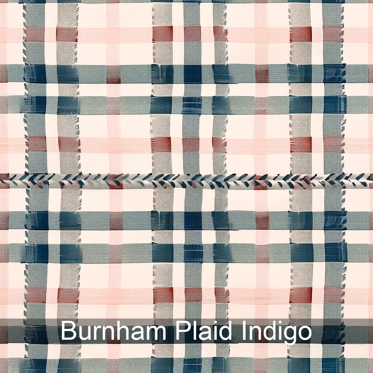 Burnham Plaid Indigo