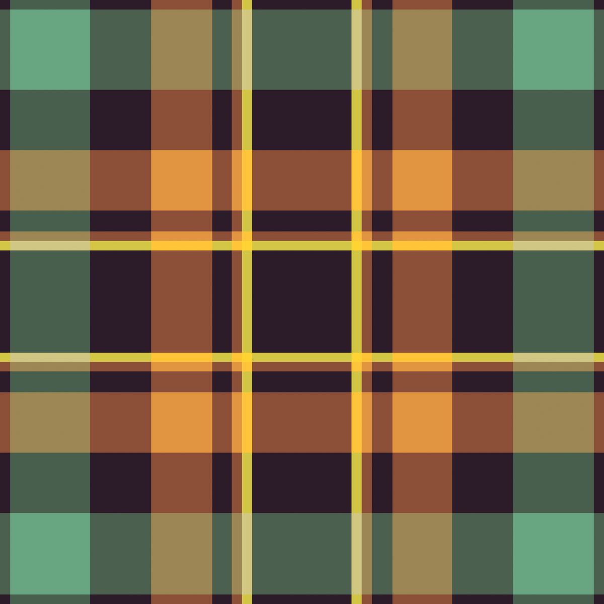 Carlow Plaid Gold