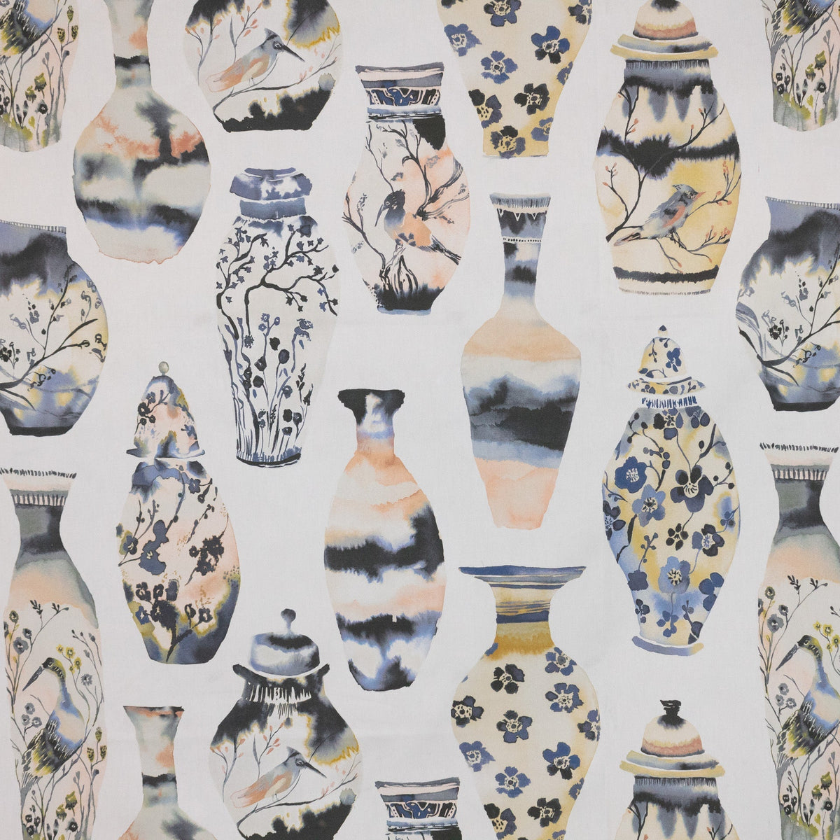 RM Coco Chin Chin Cobalt Fabric | Atlanta Fabrics