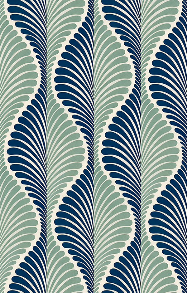 Atlanta Fabrics Cleburn Celadon Black Fabric | Atlanta Fabrics