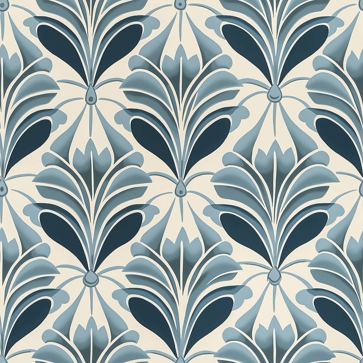 Atlanta Fabrics Clodius Blue Fabric | Atlanta Fabrics