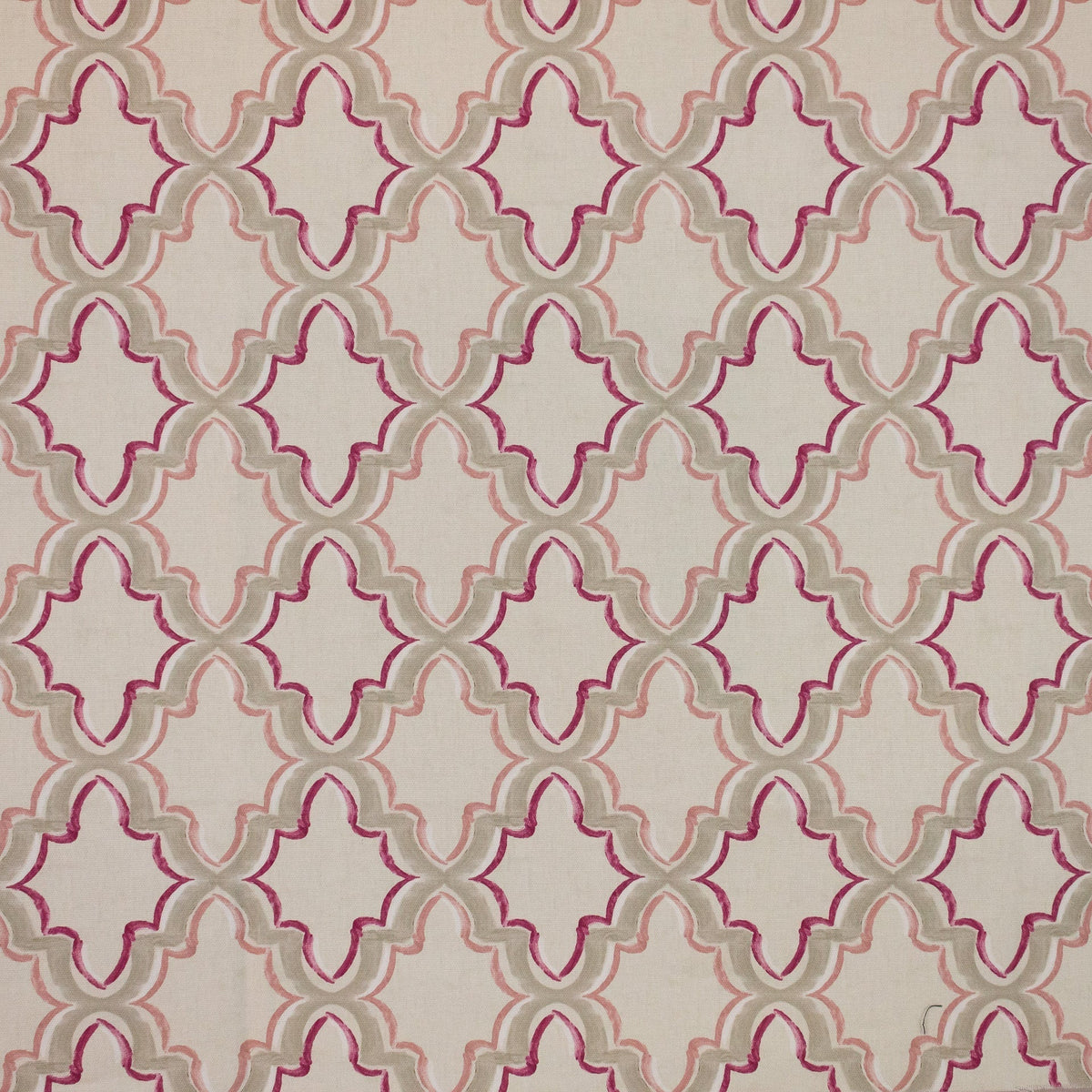 RM Coco Constantinople Trellis Cassis Fabric | Atlanta Fabrics