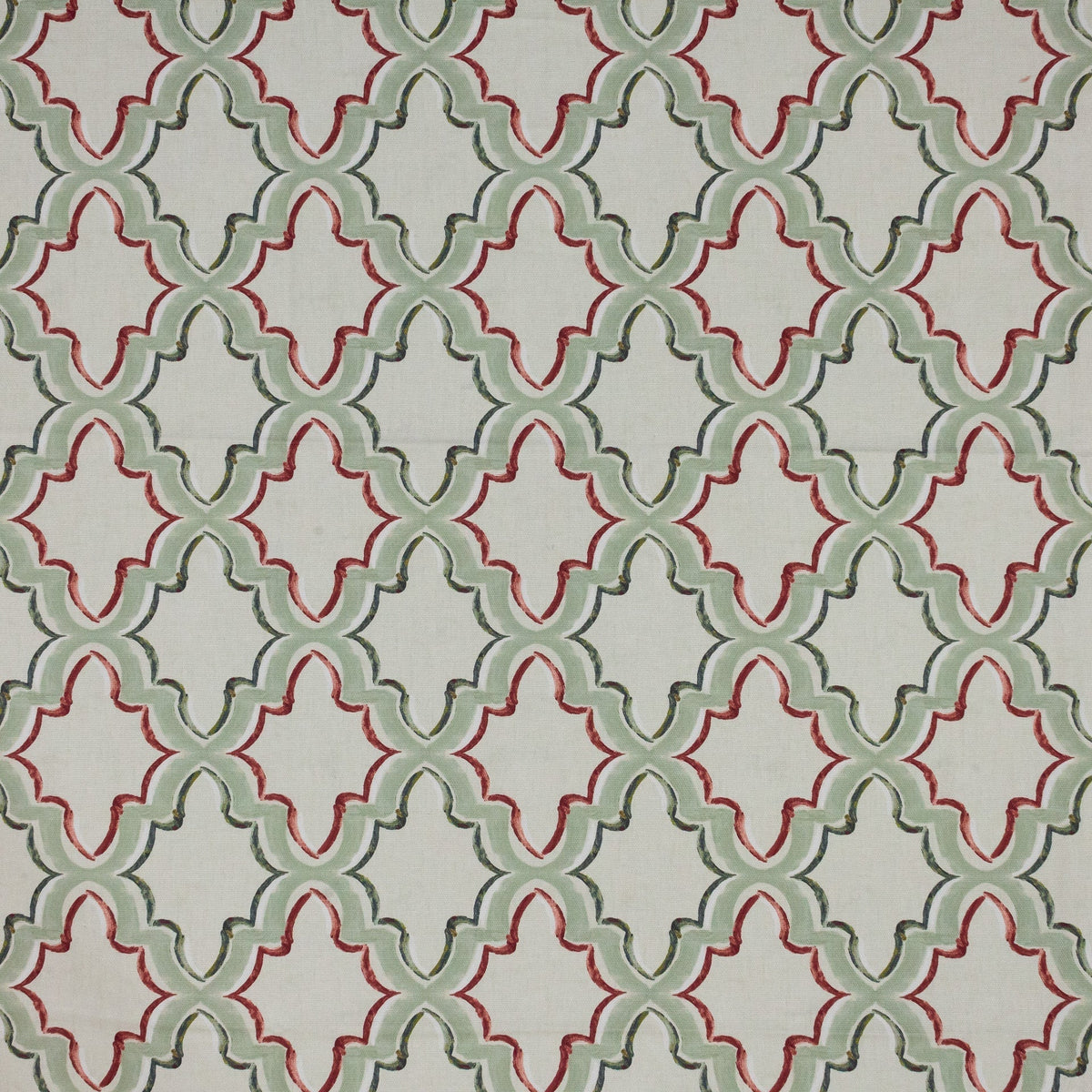 RM Coco Constantinople Trellis Tuscan Red Fabric | Atlanta Fabrics