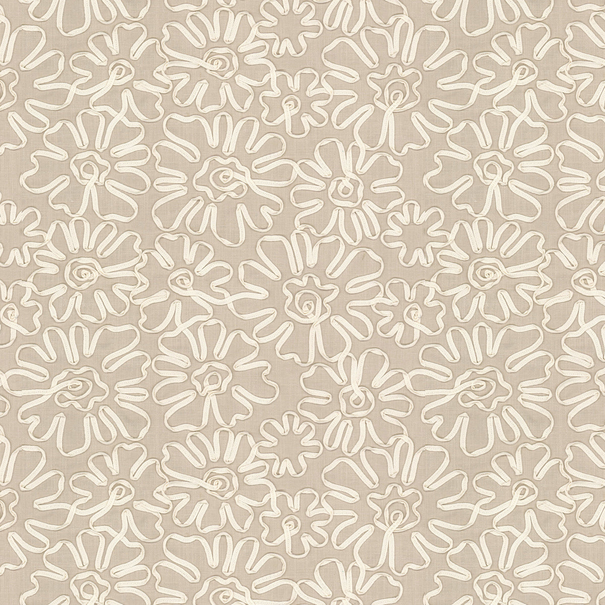 STOUT DEBUTANTE 1 KHAKI Fabric | Atlanta Fabrics