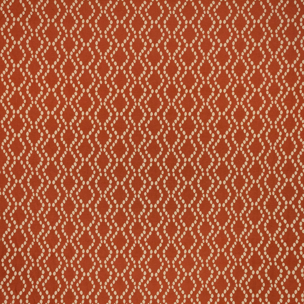 RM Coco Dapple Trellis Paprika Fabric | Atlanta Fabrics