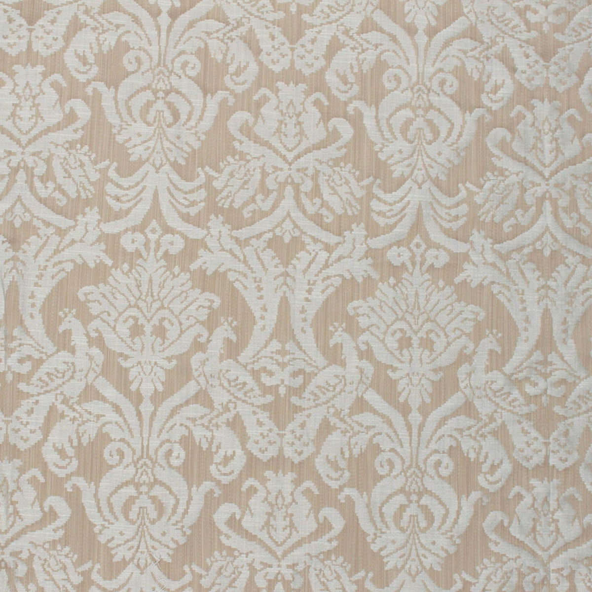 RM Coco DELACROIX DAMASK / BEIGE Fabric | Atlanta Fabrics