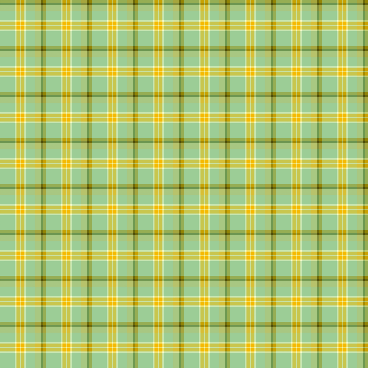 Dizzy Plaid Green