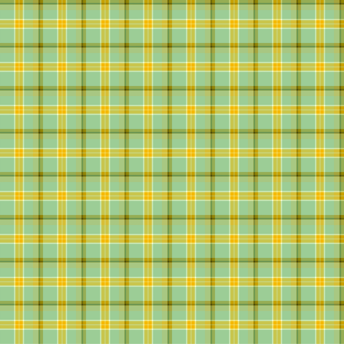 Dizzy Plaid Green