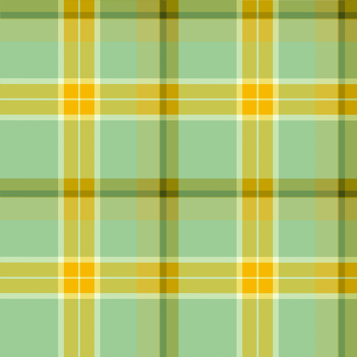 Dizzy Plaid Green