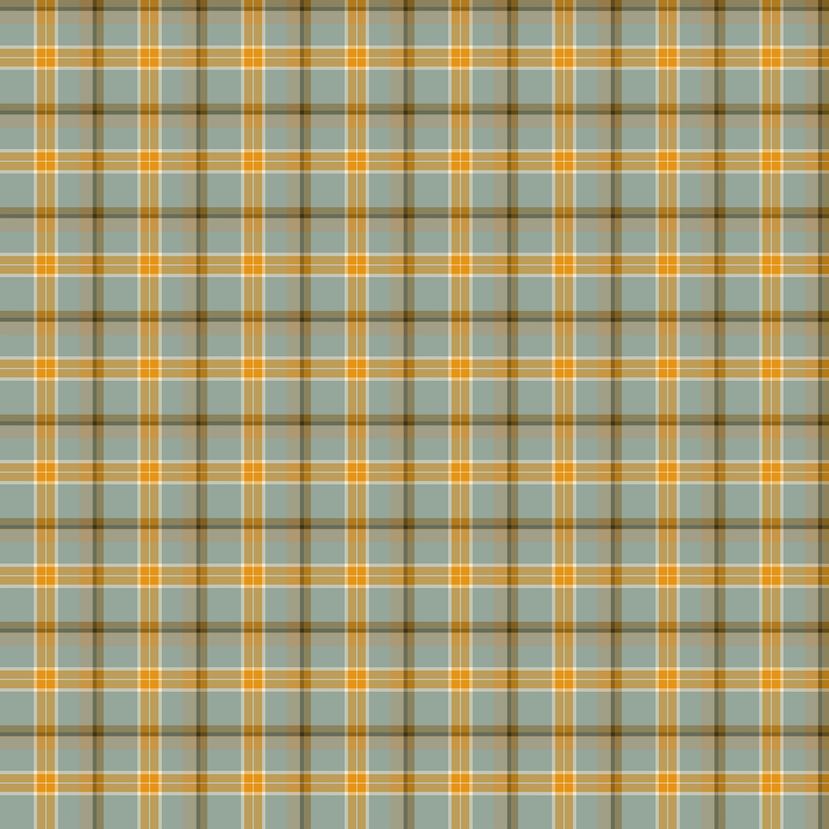 Dizzy Plaid Teal