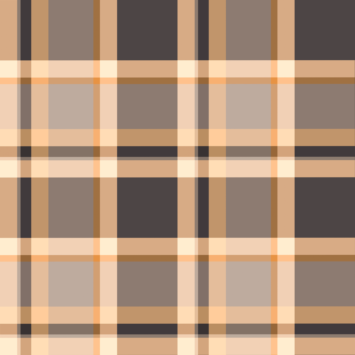 Doubleday Plaid Taupe