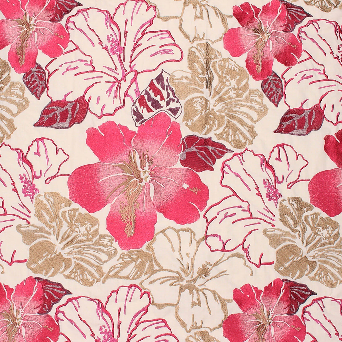 Rm Coco Floral Splendor Passion Fabric | Atlanta Fabrics