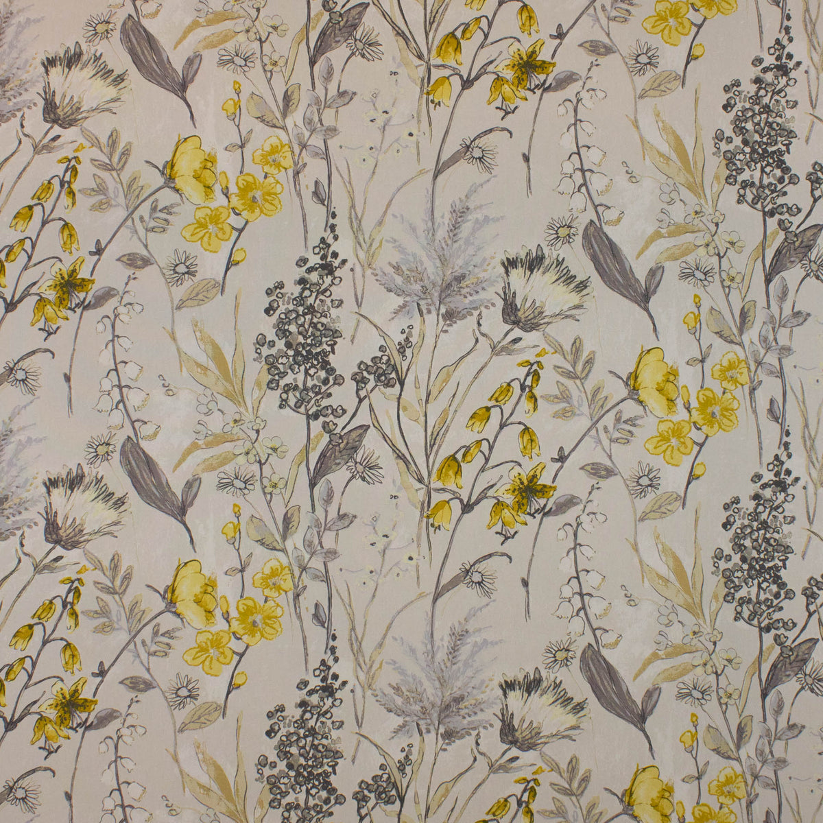 Rm Coco Flower Show Buttercup Fabric | Atlanta Fabrics