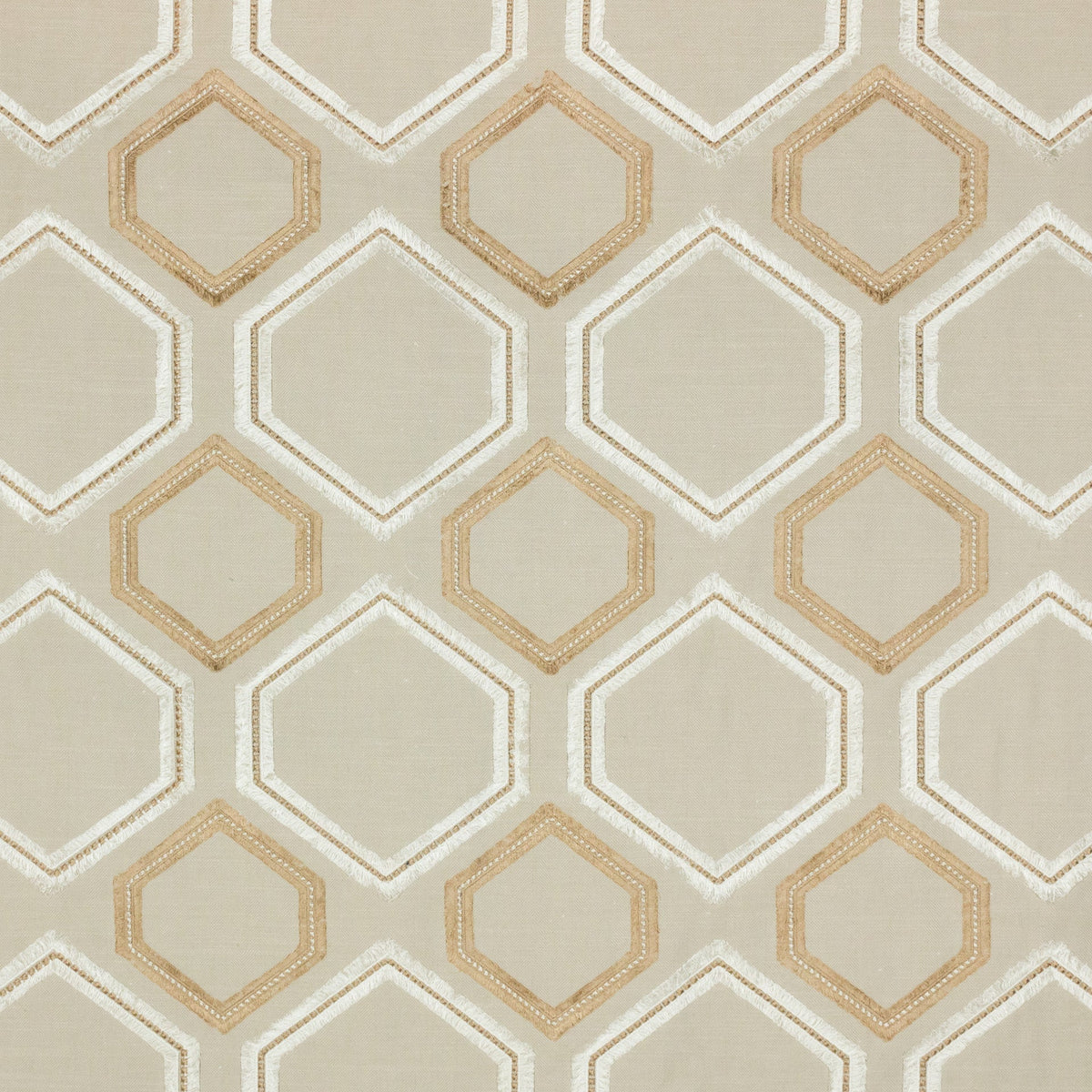Rm Coco Fringe Benefits Nougat Fabric | Atlanta Fabrics