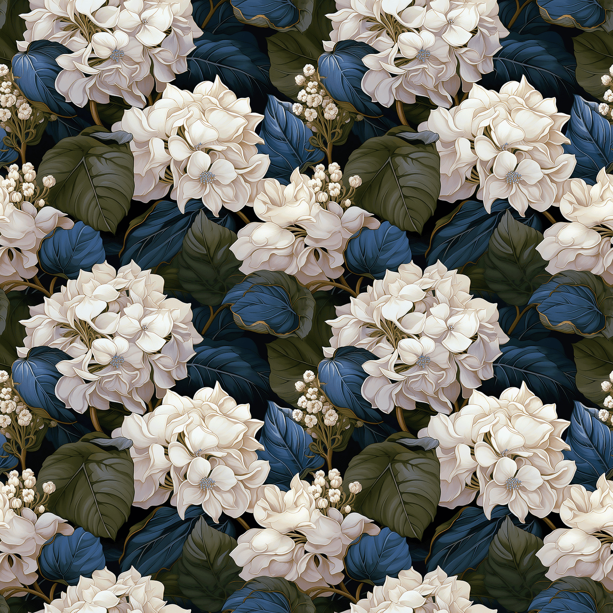 Atlanta Fabrics Georgianna Sapphire Fabric | Atlanta Fabrics