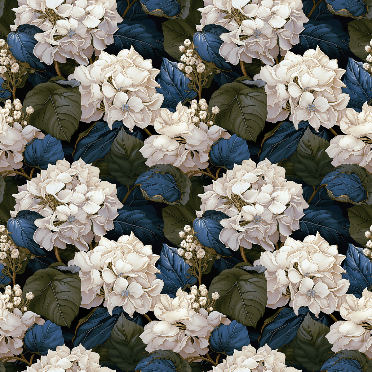Atlanta Fabrics Georgianna Sapphire Fabric | Atlanta Fabrics