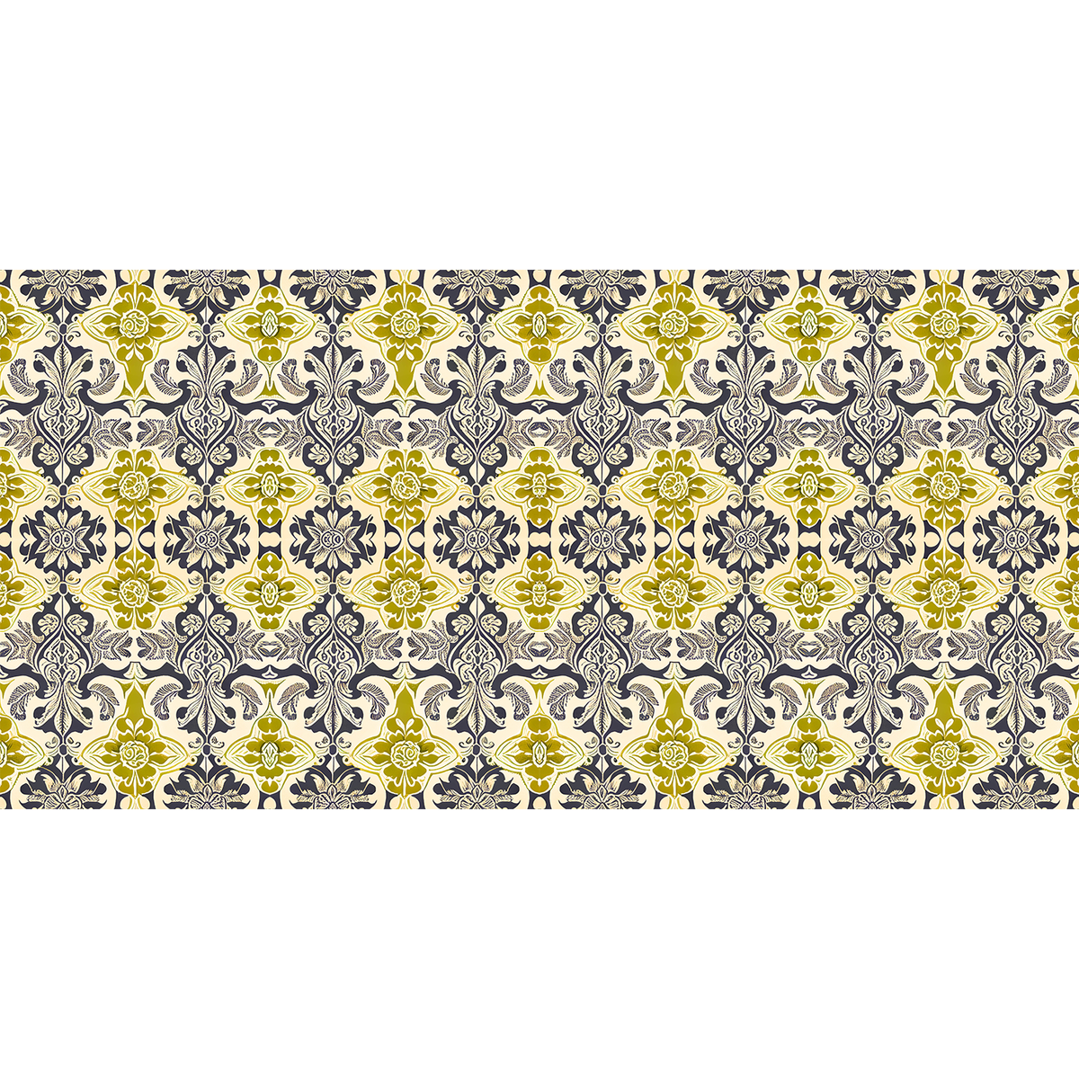 William West Designs Gibbs Citron Fabric | Atlanta Fabrics