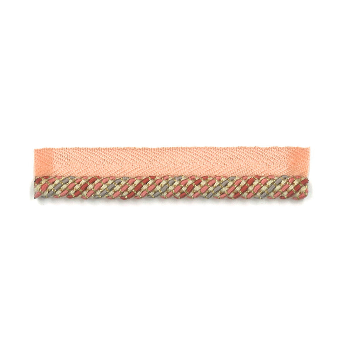 STOUT HICKORY 10 CORAL Trim | Atlanta Fabrics